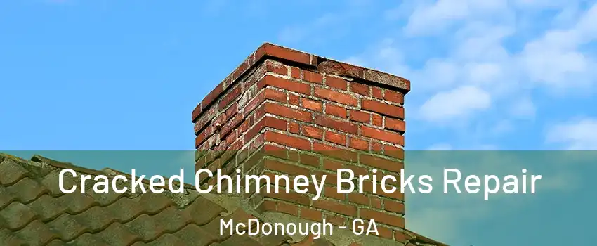  Cracked Chimney Bricks Repair McDonough - GA