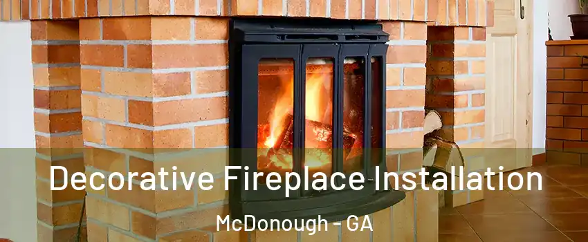  Decorative Fireplace Installation McDonough - GA