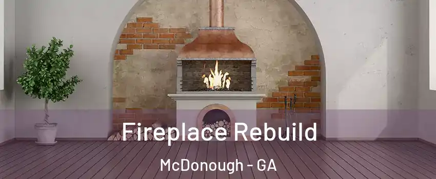  Fireplace Rebuild McDonough - GA