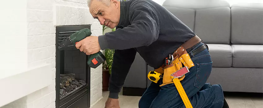 New Indoor Fireplace Installation in McDonough, Georgia