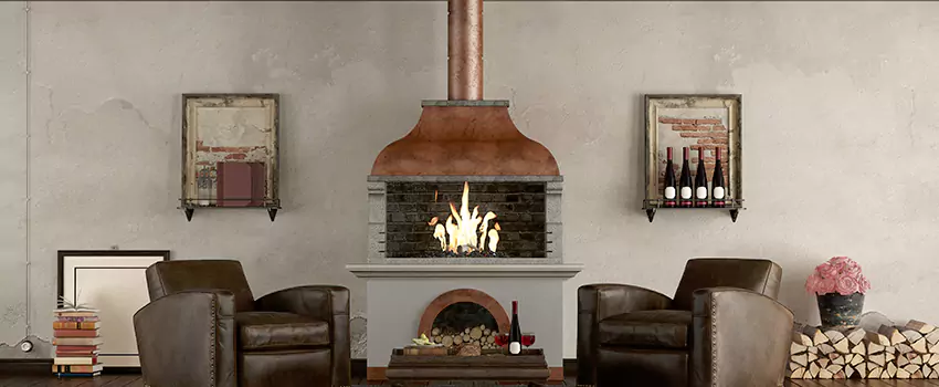Thelin Hearth Products Providence Pellet Insert Fireplace Installation in McDonough, GA