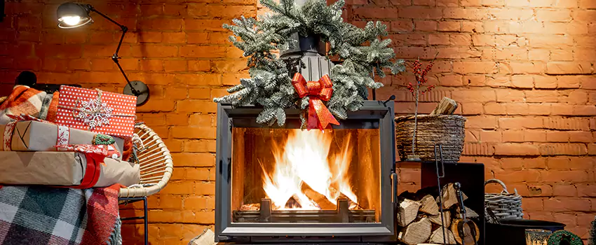 Travis Industries Linear Gas Fireplace Installation in McDonough, Georgia