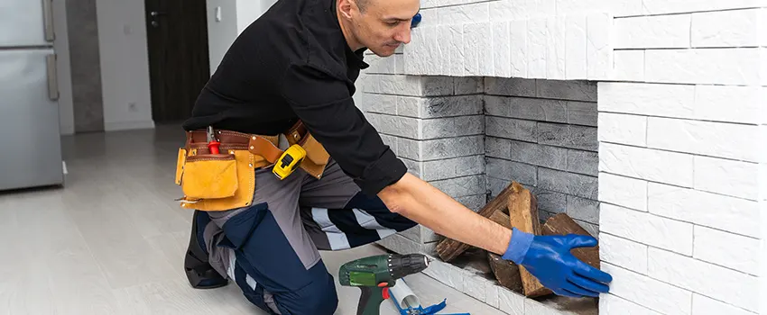 Fireplace Damaged Damper Frame Repair Services in McDonough, Georgia